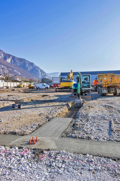 Suivi de chantier village d'entreprises Sillingy (du 5 au 18 décembre)